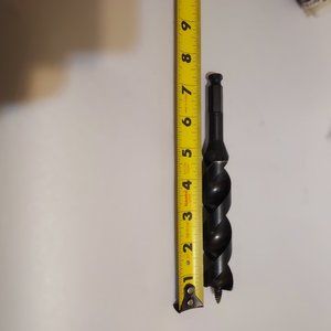 FOR SALE!!! tape measure used to measure this drill bit (drill bit not included)